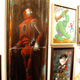 Illustration for article titled Trippy Re-Interpretations of Stan Lees Comic Book Characters at Art Show